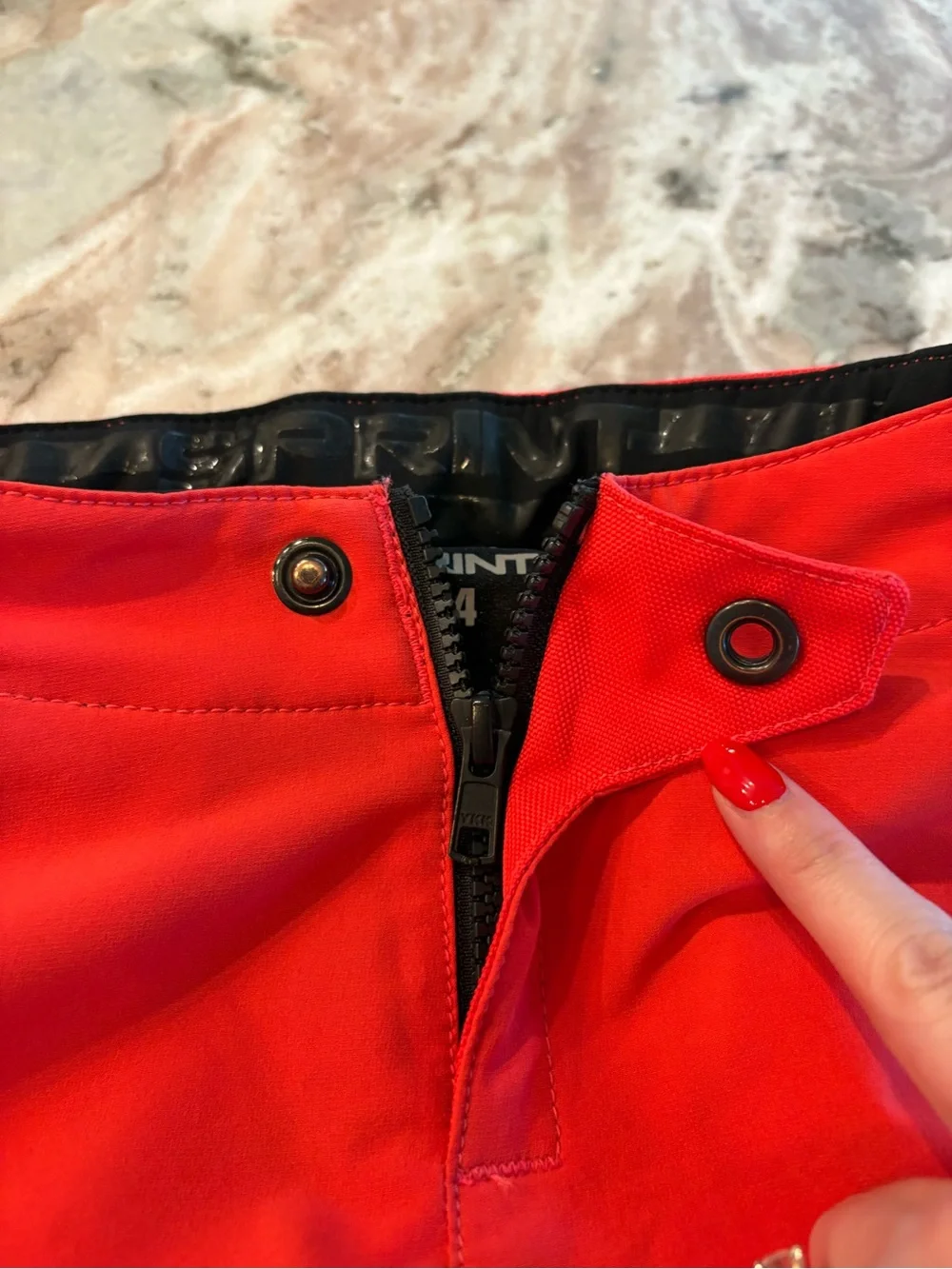 Troy Lee Designs Sprint Red Motocross Pants Youth 24 Red and Black Racing Gear